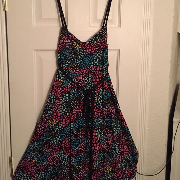 Fun dot print dress