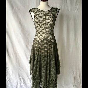 Free People Lace Slip/Dress