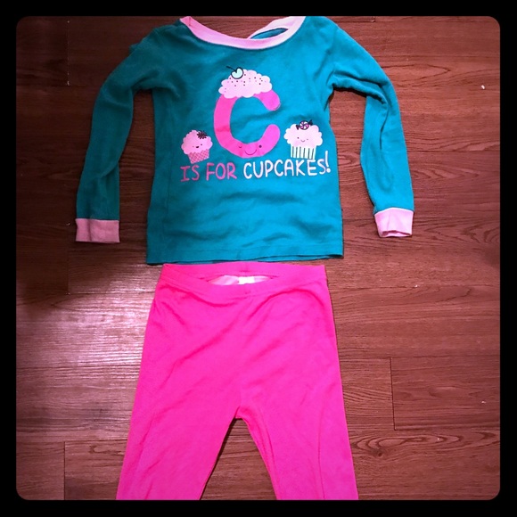 Cupcake pajama set