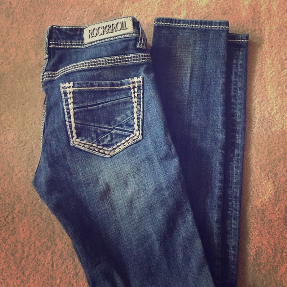 Rock & Roll Cowgirl skinny denim jeans