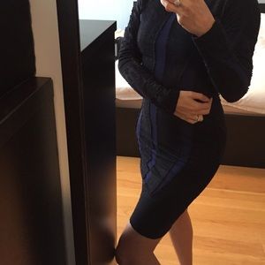 REISS hourglass stretch dress