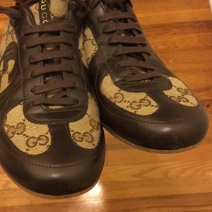 FINAL PRICE!! Gucci- brown sneakers