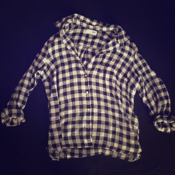 Never worn cute plaid shirt!