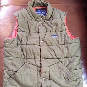 Penfield Harlan Green Vest