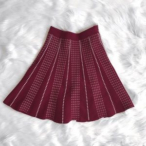 BCBGMAXAZRIA Ingrid A-Line Skirt