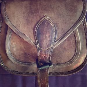 Handmade crossbody bag