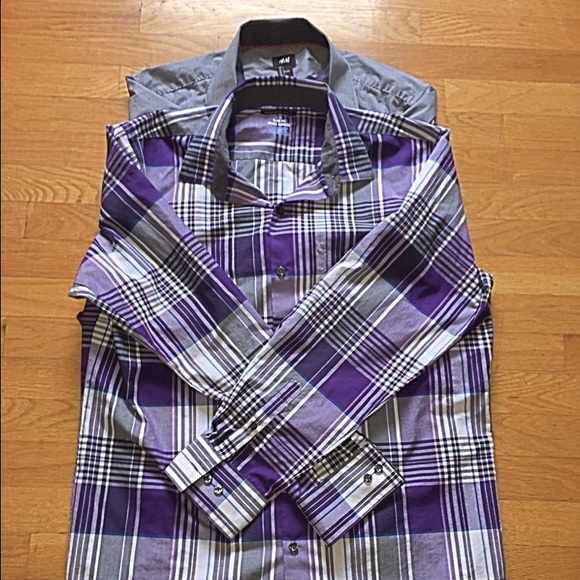 Fashionbarbiezz Other - H&M Button Down Wrinkle Free Shirt Bundle