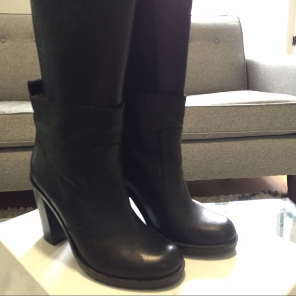 MM6 Ankle Boots with Removable Stirrup - Picture 1 of 4