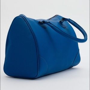 Blue L'Epicier American Apparel leather bag