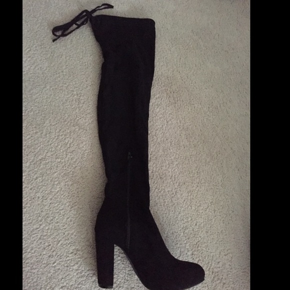 Black Over the Knee Boots