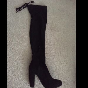 Black Over the Knee Boots