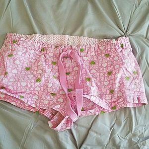 VS Pink sleep shorts
