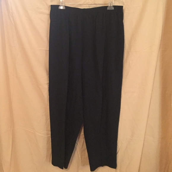Briggs New York Black Dressy Pants 24W
