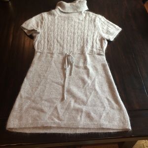 Women's Angora tunic-length sweater
