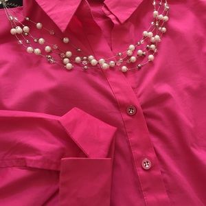 NY&Co pink blouse