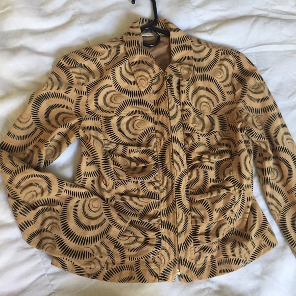 Gold and Black Jacket