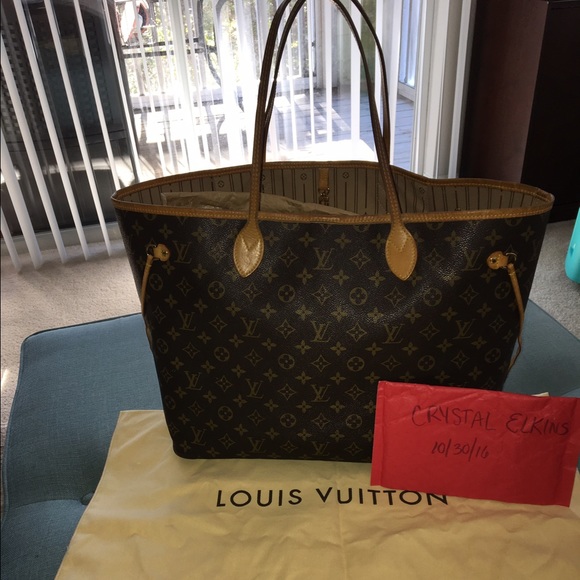 😭 SOLD! LV Neverfull GM