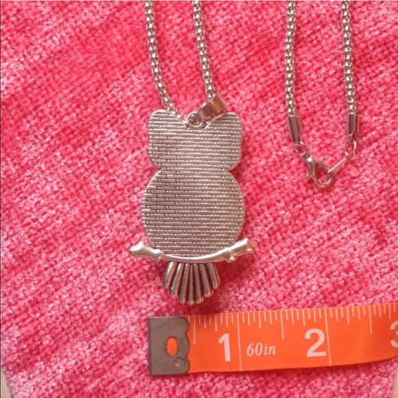(E1) Owl Necklace - Picture 4 of 4