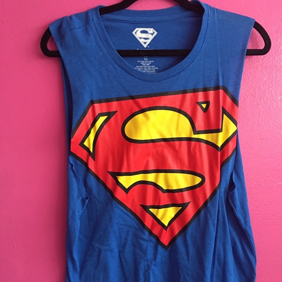 Junior D.C. Superman Muscle Tank