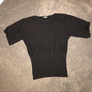Adorable black sweater. Size M