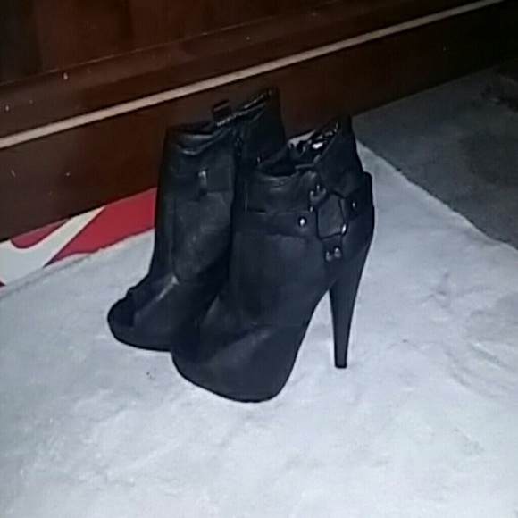 Black booties