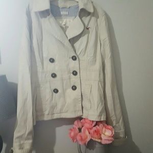 Hollister 98% cotton jacket