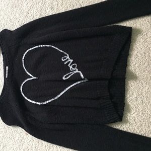 Black sweater