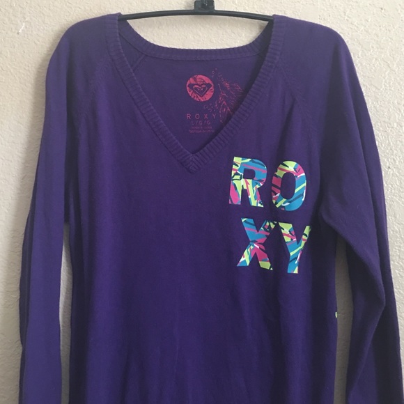 Purple Roxy Sweater - Picture 3 of 4
