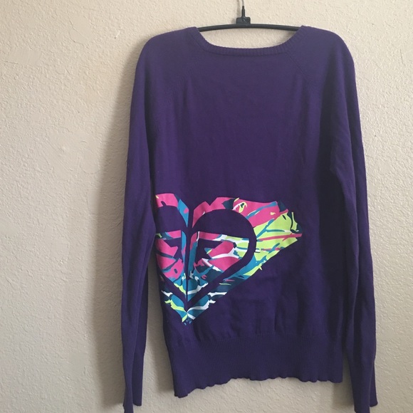 Purple Roxy Sweater - Picture 4 of 4