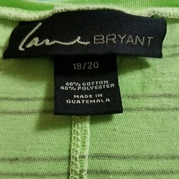 Green Lane Bryant short sleeved V-neck