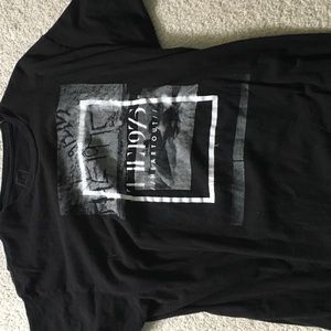 Black The 1975 t-shirt