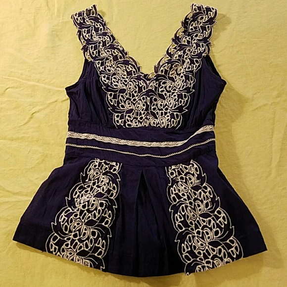 Embroidered Top