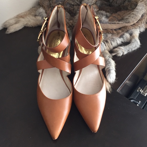 Michael Kors Shoes - MK Camel booties