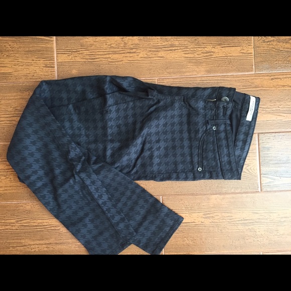 Rich & Skinny houndstooth denim - Picture 1 of 3