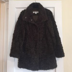 Kenneth Cole Faux Fur Jacket