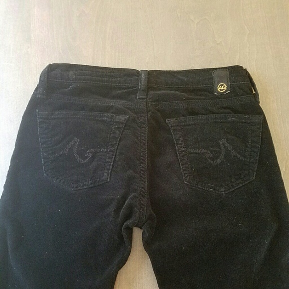 AG goldschmied Angel black corduroys
