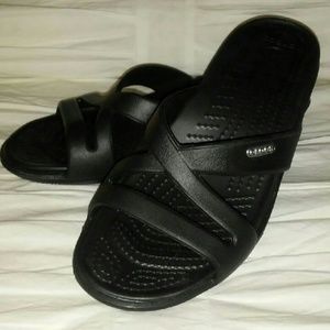 CROCS Patricia ll Sandals Black Sz8