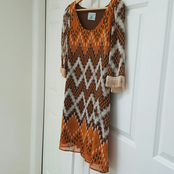 Beautiful boho vintage hippie dress - Picture 3 of 4