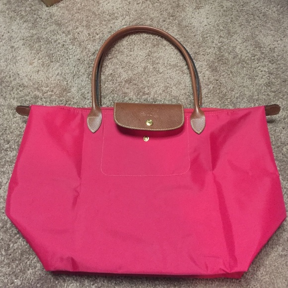 Longchamp Le Pliage Long Handle Large Tote