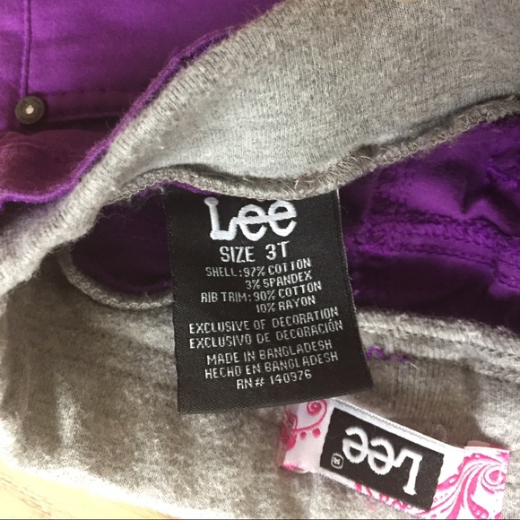 3T Purple Animal print cuff pants / BRING OFFERS! - Picture 2 of 4