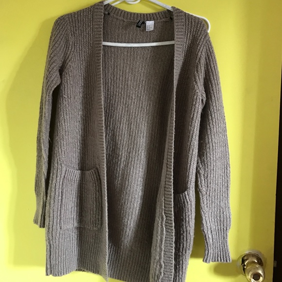 H&M Brown/Tan Cardigan