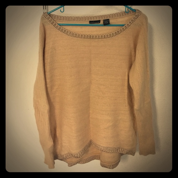 Rabbit hair oversized sweater