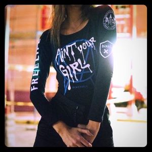 Dimpiece x OWSLA "Ain't your Girl"  bodysuit