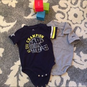 🔔Football and Gray Polo Shirts