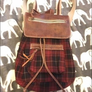 Brandy Melville Plaid Backpack - TRADE