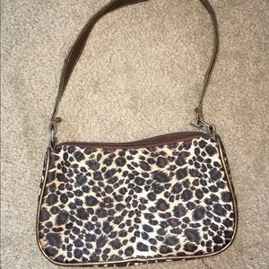 Cheetah print purse
