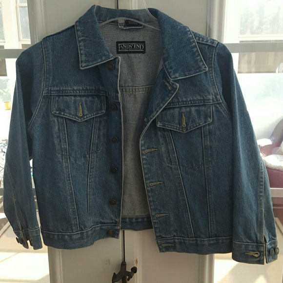 Children's denim jacket from Land's End