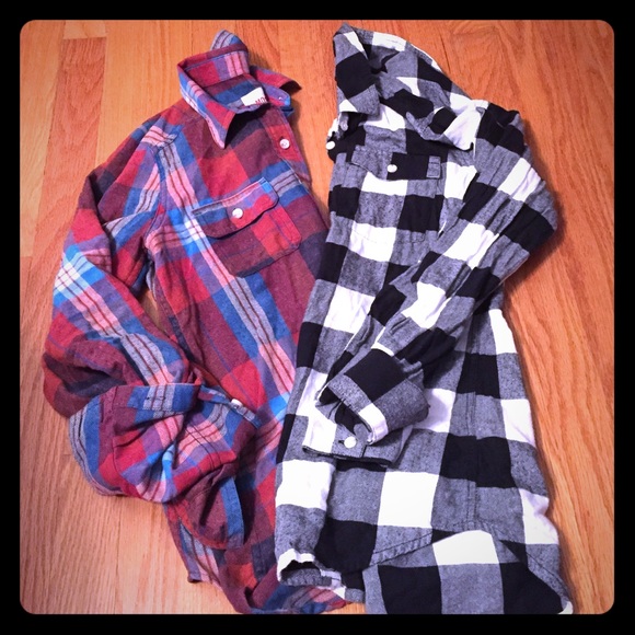 Bundle of Flannel shirts