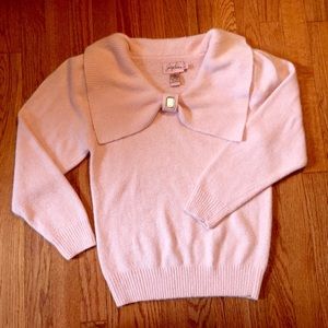 Vintage silk and angora sweater