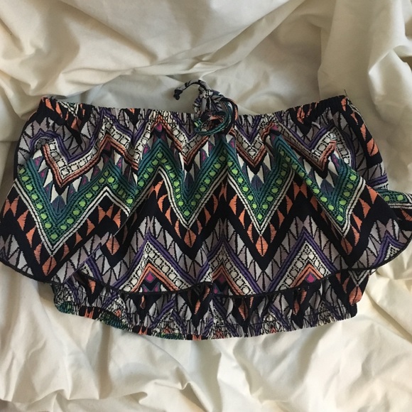 Super Cute Tribal Crop Top